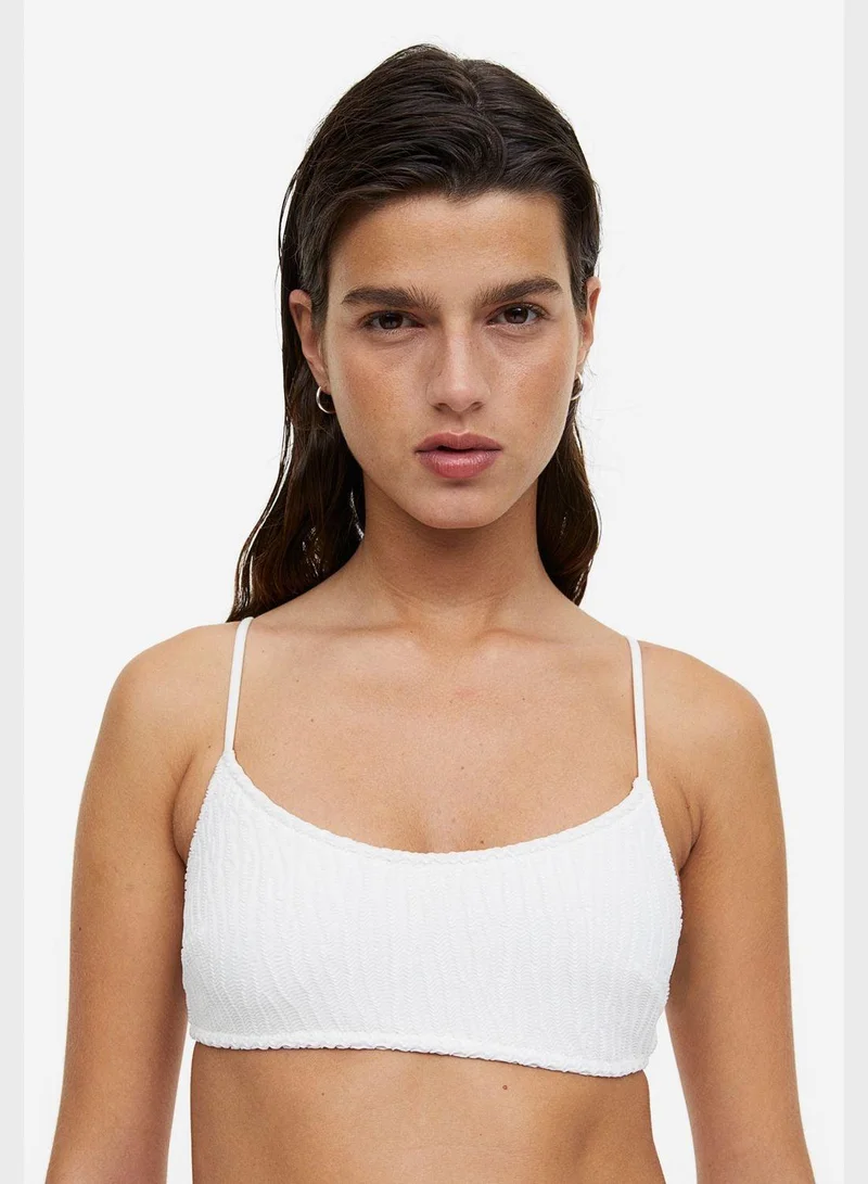 H&M Lace Knitted Bikini Top